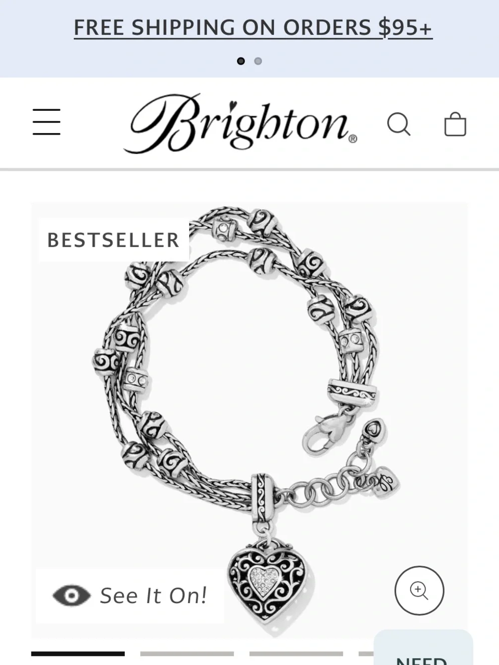 Reno Heart Bracelet